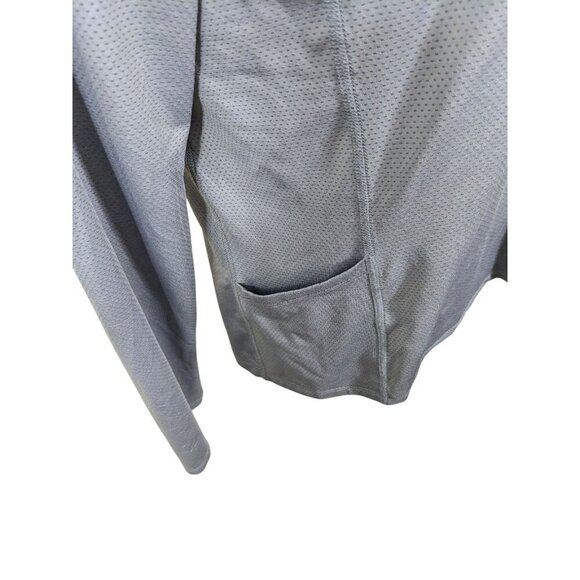 Kerrits Foundation Base Layer Top Womens L Gray 1/4 Zip Long Sleeve Equestrian - Picture 8 of 11